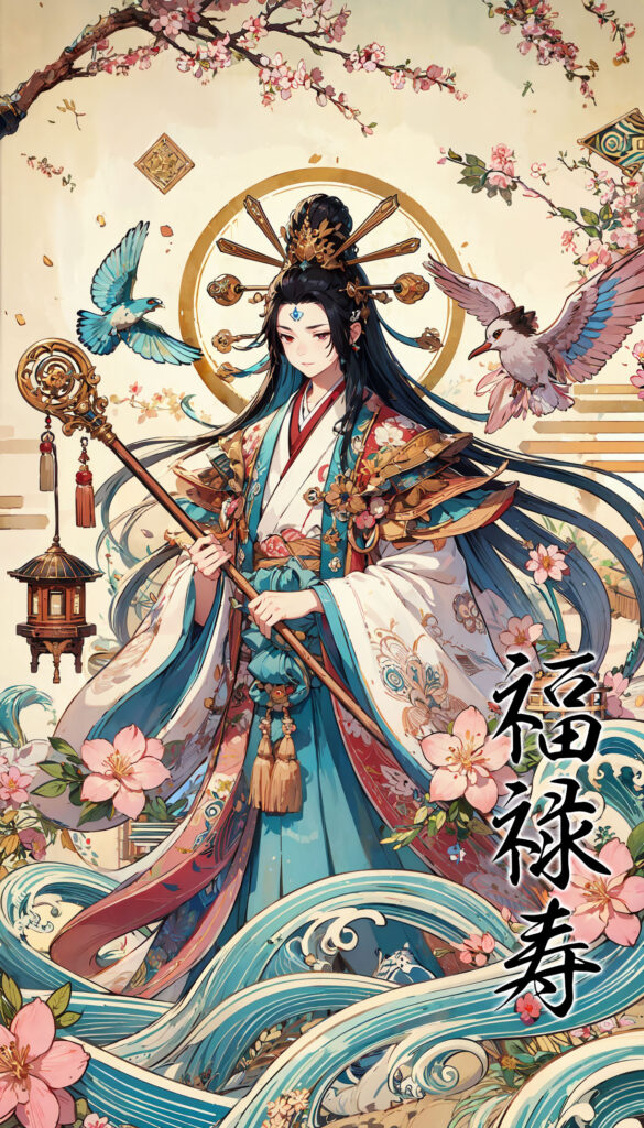 Fukurokuju – The Japanese God of Longevity and Happiness