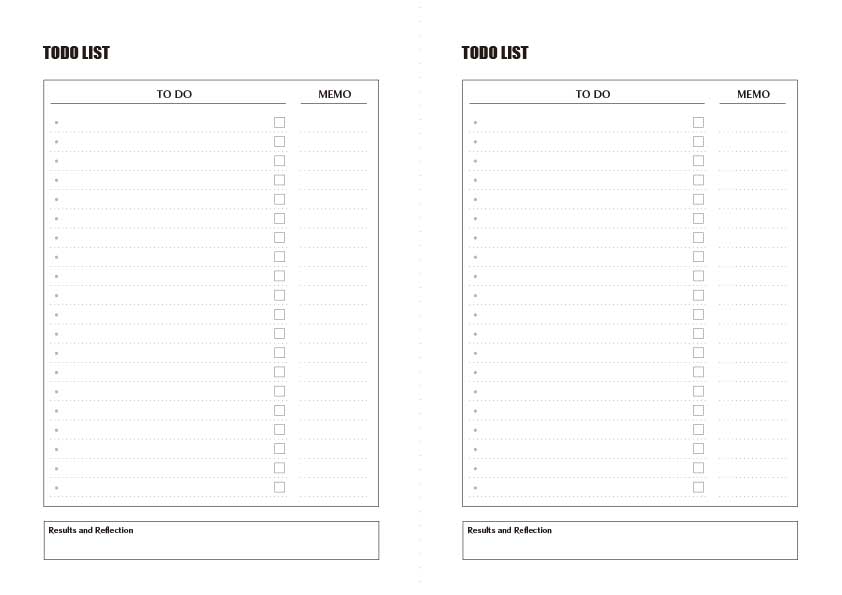 Simple To-Do List Template - 1